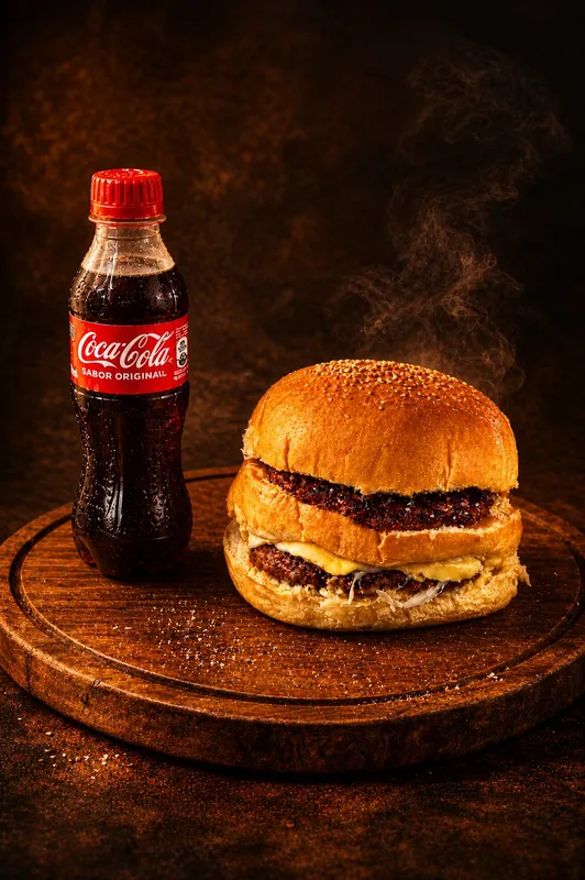 Burguer Duplo e Refri
