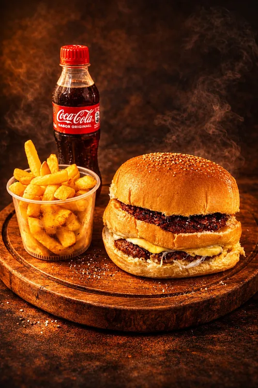 Burguer Duplo, Refri, Batata
