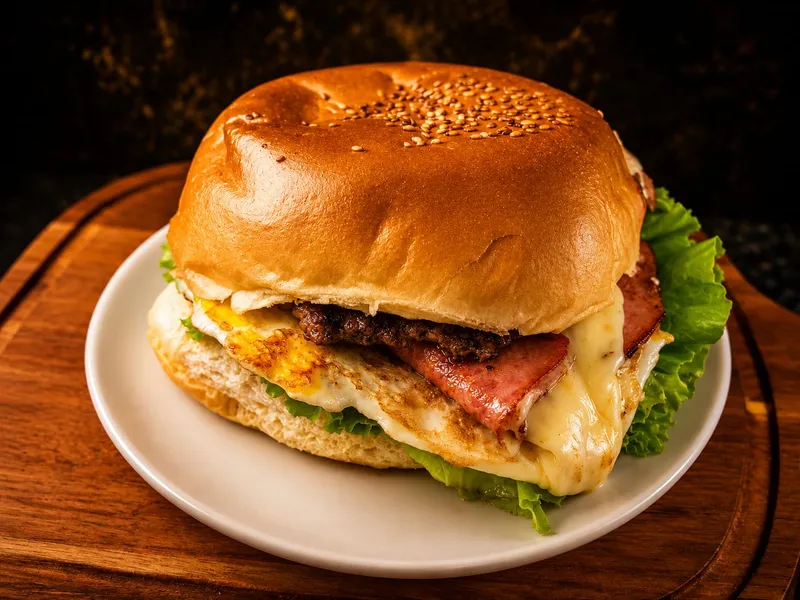 N°06 - Americano com Hambúrguer